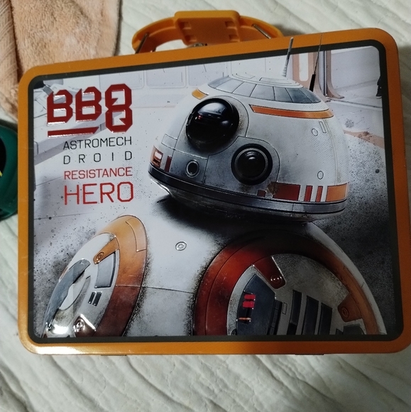 STAR WARS ASTROMECH DROID Metal Lunchbox By Tin Box Company - Picture 1 of 4